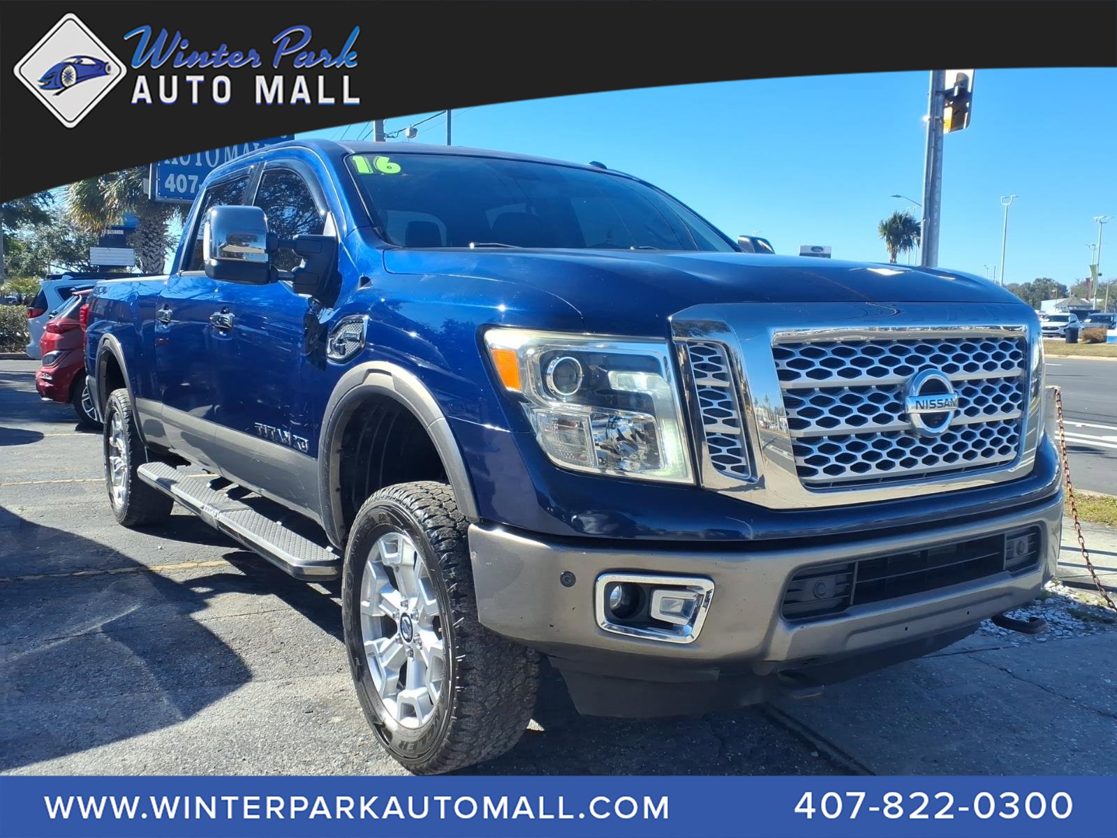 Used 2016 Nissan Titan Platinum Reserve