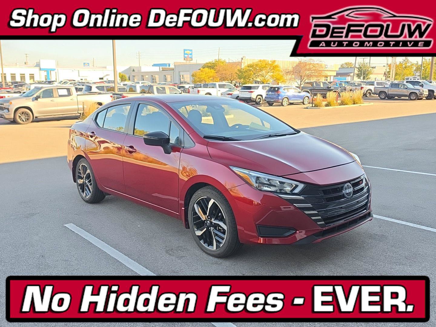 Used 2025 Nissan Versa SR w/ Trunk Package