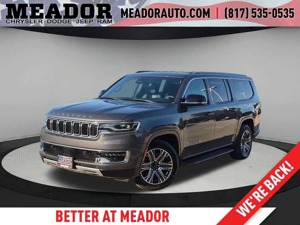 Used 2024 Jeep Wagoneer L Series II w/ Flexible Seating Group RWD video 1