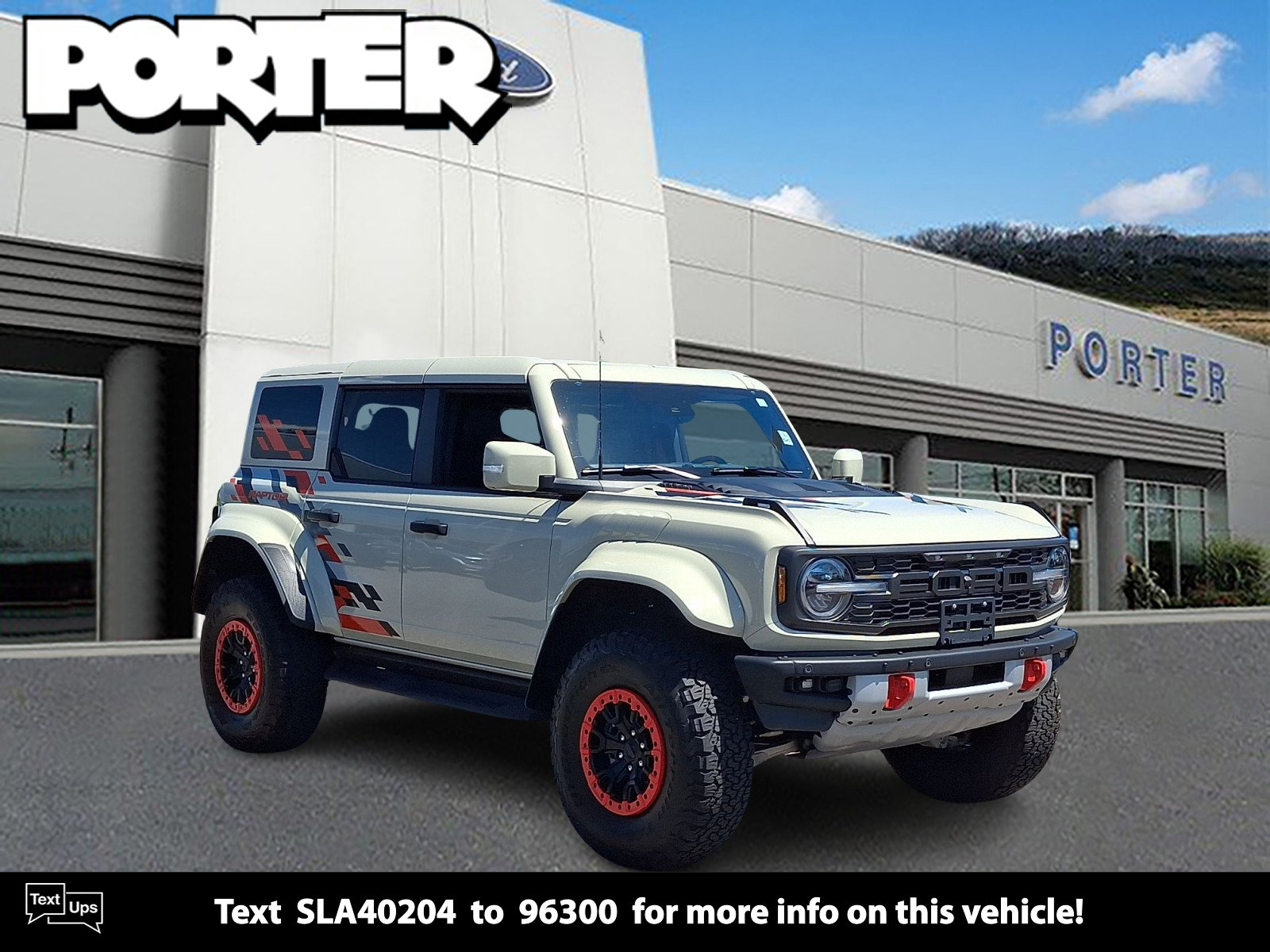 Certified 2025 Ford Bronco Raptor