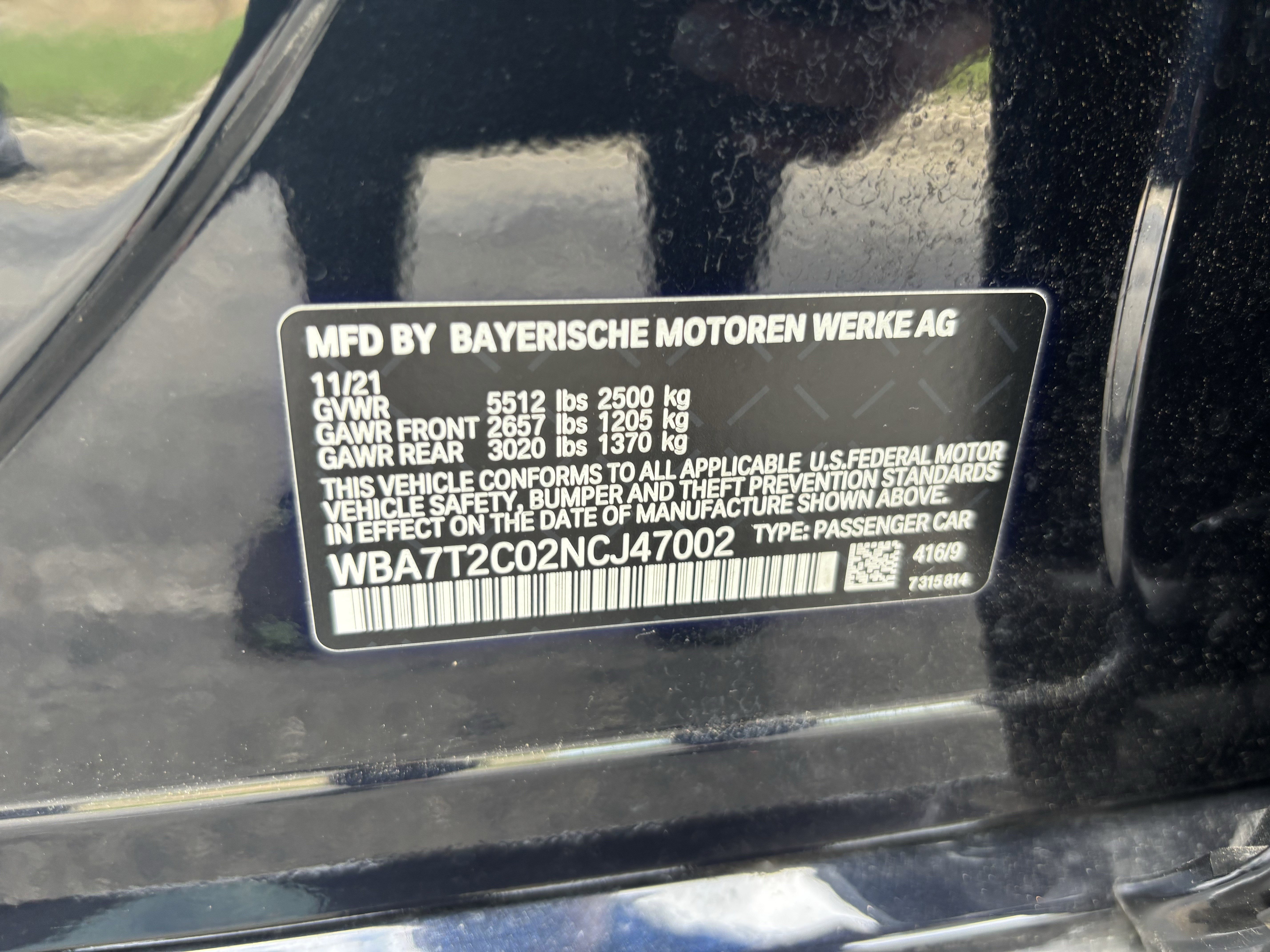 Used 2022 BMW 740i w/ M Sport Package RWD image 37