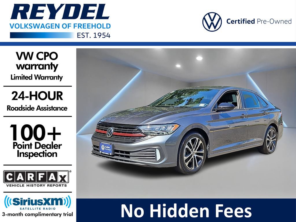 Certified 2022 Volkswagen Jetta Sport w/ IQ.Drive Package FWD image 1