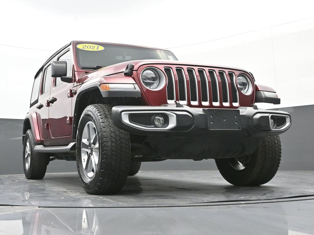 Used 2021 Jeep Wrangler Unlimited Sahara image 48