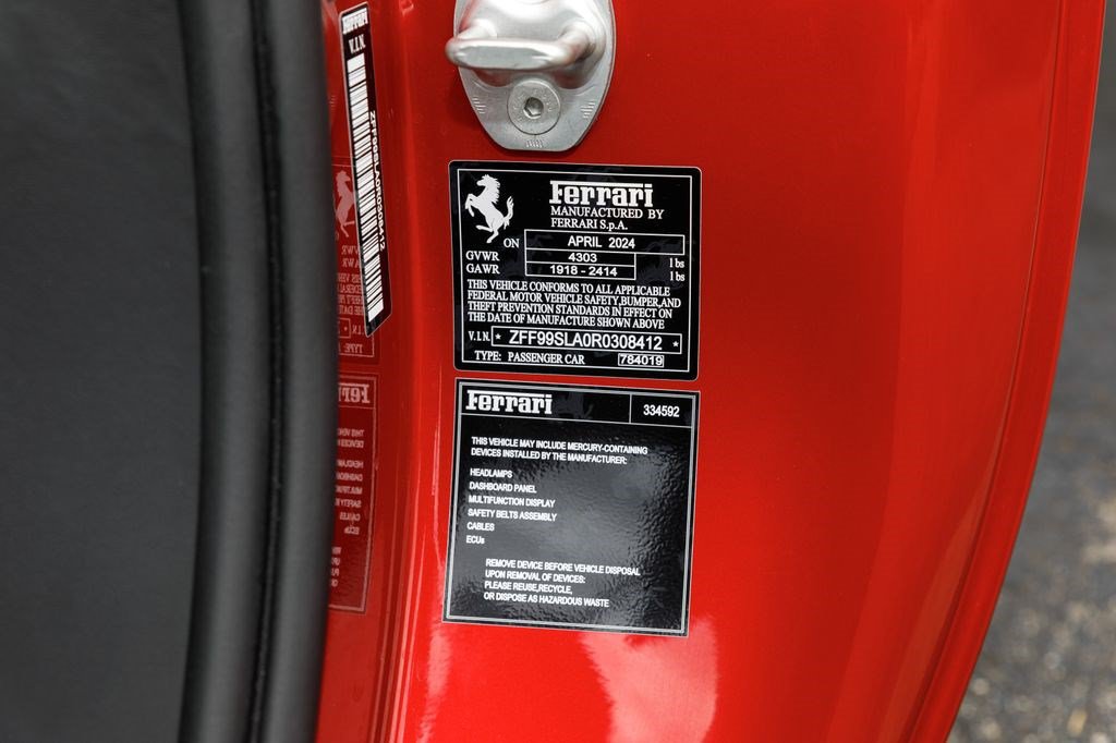 Used 2024 Ferrari 296 GTB RWD image 19