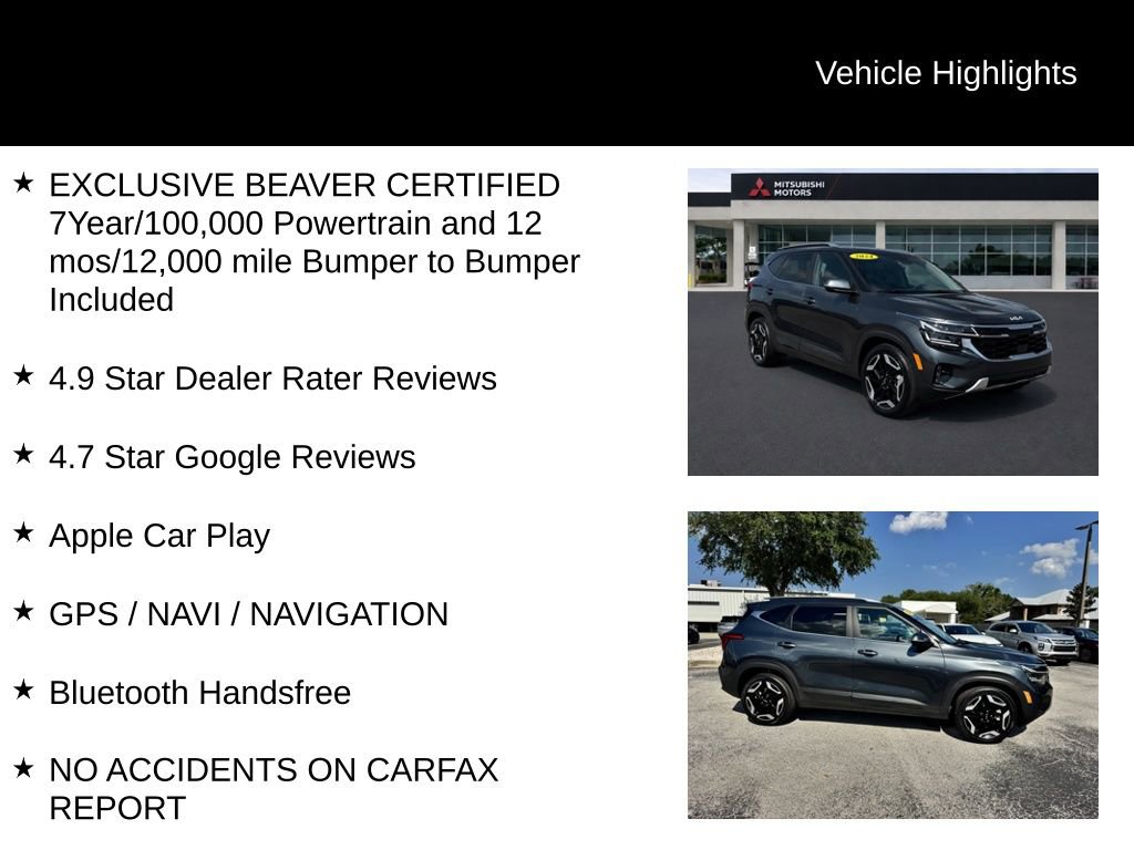Used 2024 Kia Seltos SX AWD/4WD image 5