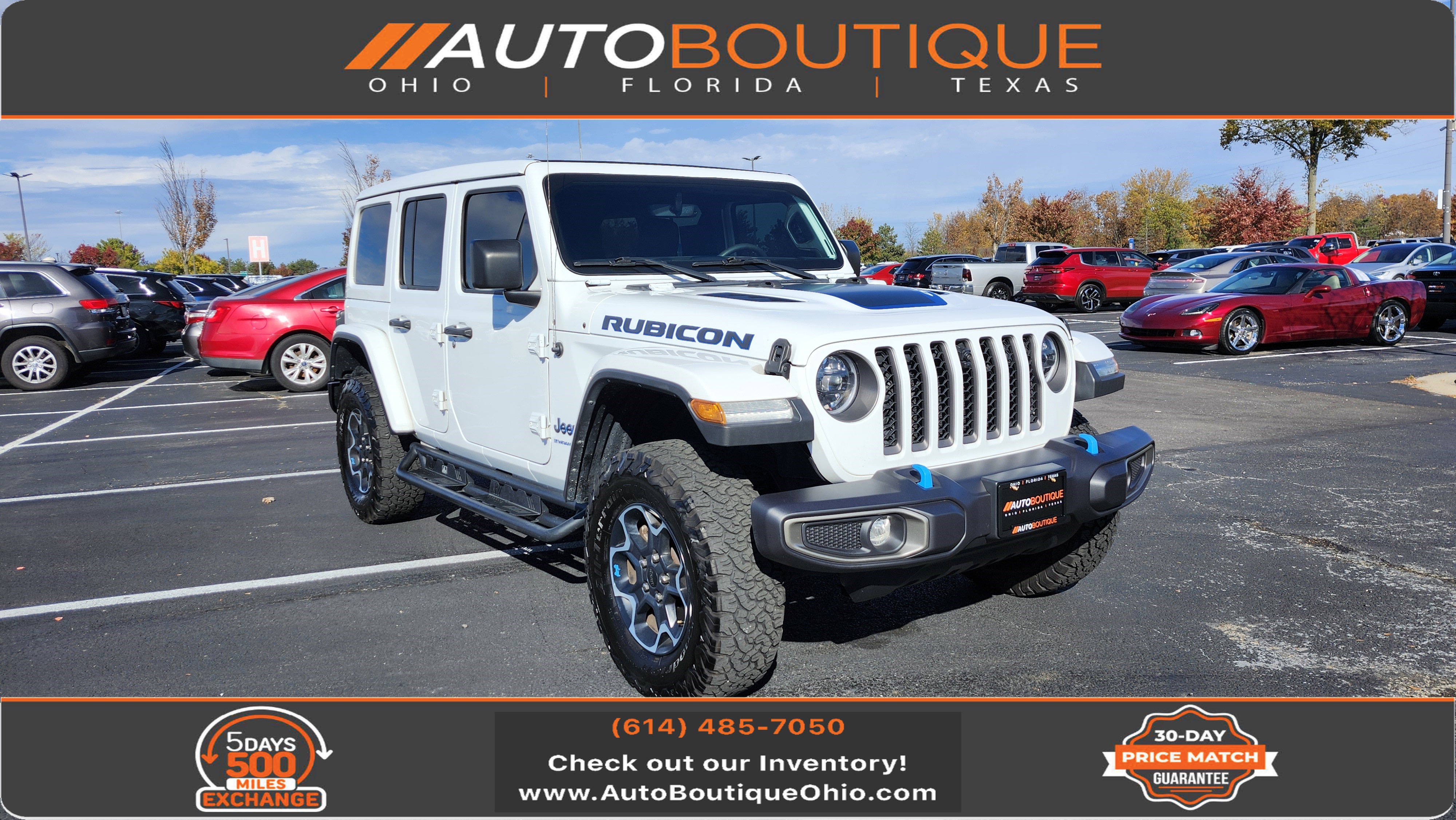 Used 2023 Jeep Wrangler Unlimited Rubicon 4xe w/ Cold Weather Group image 1