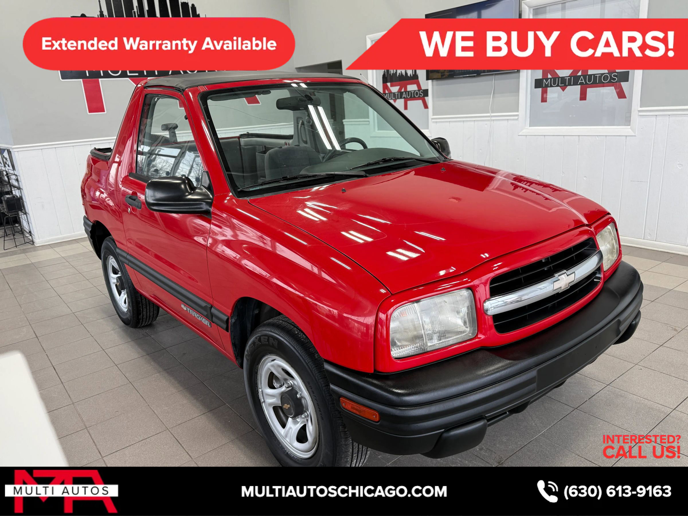 Used 2000 Chevrolet Tracker 2WD Convertible w/ Preferred Equipment Group 2 image 3
