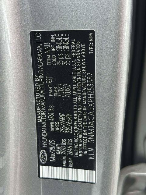 Certified 2023 Hyundai Tucson SE AWD/4WD image 30