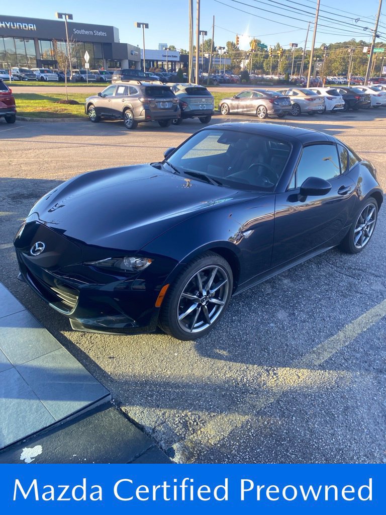 Used 2021 MAZDA MX-5 Miata RF Grand Touring RWD image 1