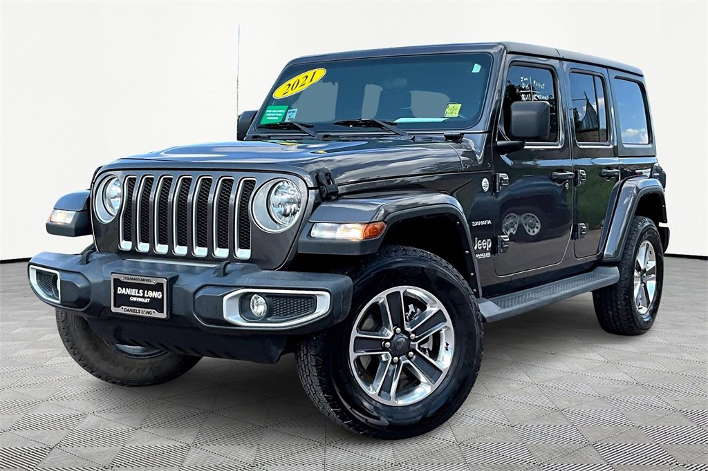 Used 2021 Jeep Wrangler Unlimited Sahara w/ Safety Group