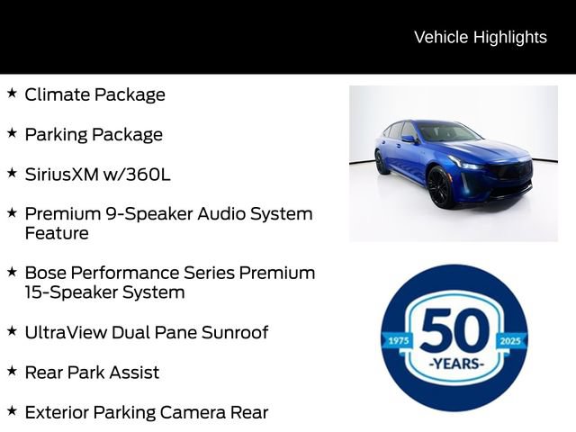 Used 2021 Cadillac CT5 V w/ Premium Package AWD/4WD image 11