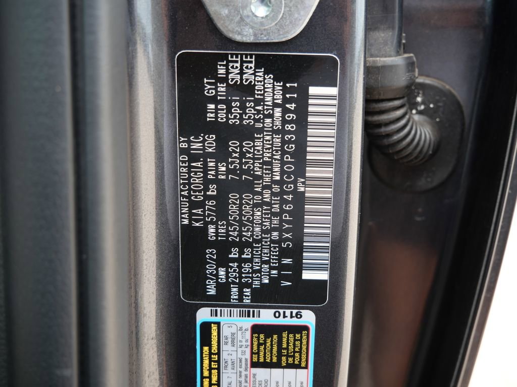 Used 2023 Kia Telluride S w/ S Sunroof Package FWD image 26