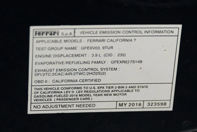 Used 2016 Ferrari California T RWD image 62