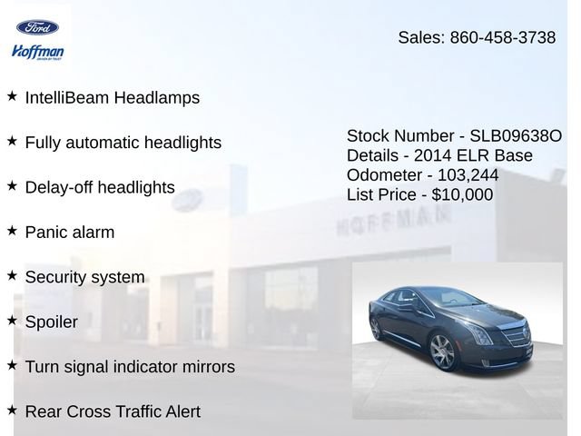 Used 2014 Cadillac ELR w/ Luxury Package FWD image 27