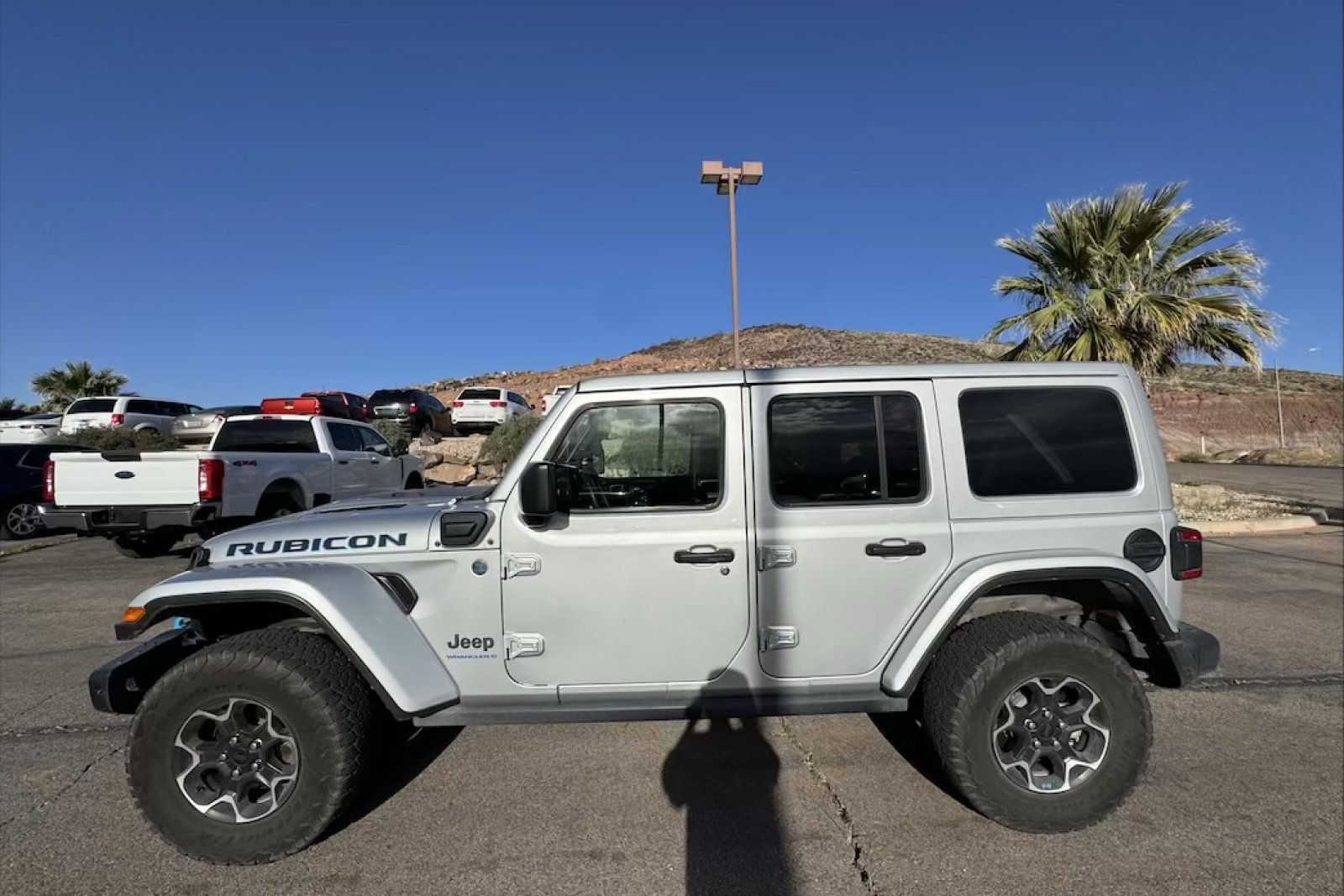 Used 2023 Jeep Wrangler Unlimited Rubicon 4xe w/ Steel Bumper Group image 2