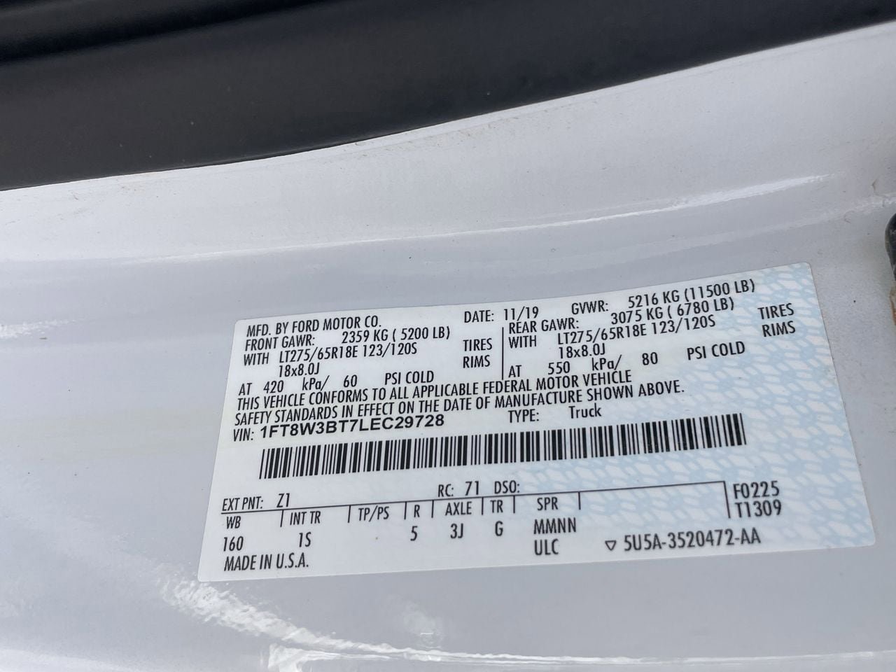 Used 2020 Ford F350 XL w/ STX Appearance Package AWD/4WD image 33