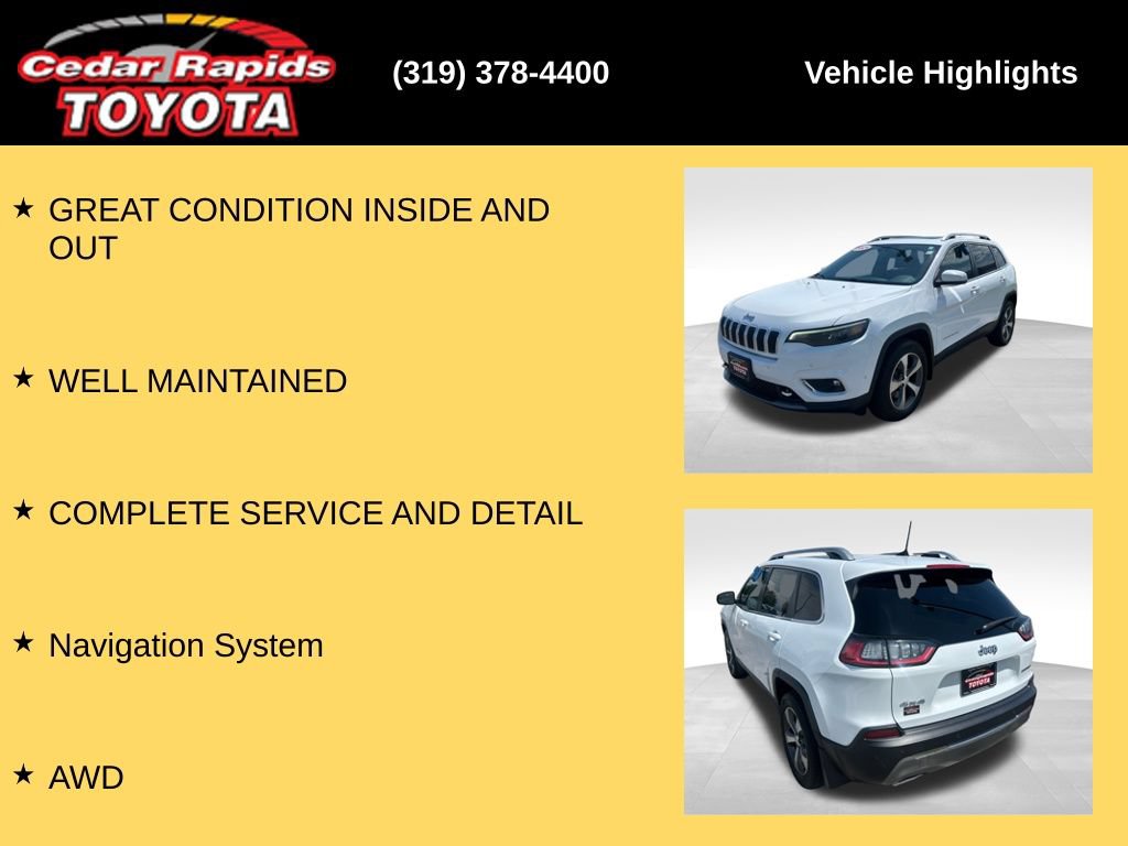 Used 2021 Jeep Cherokee Limited w/ Elite Package AWD/4WD image 7