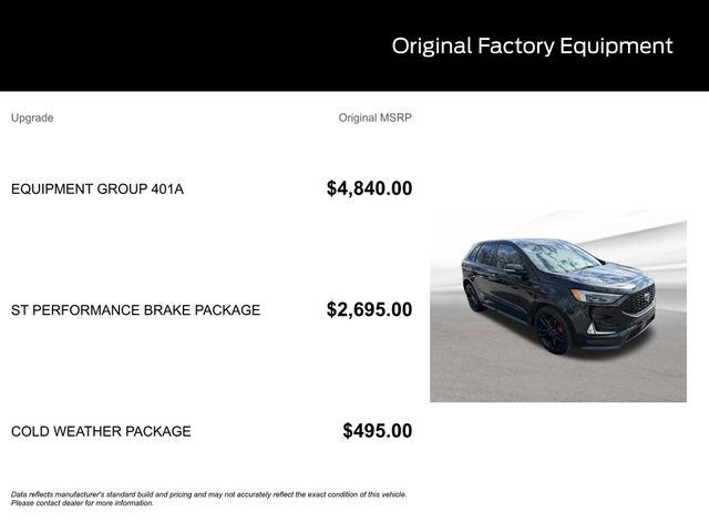 Used 2020 Ford Edge ST w/ Equipment Group 401A image 10