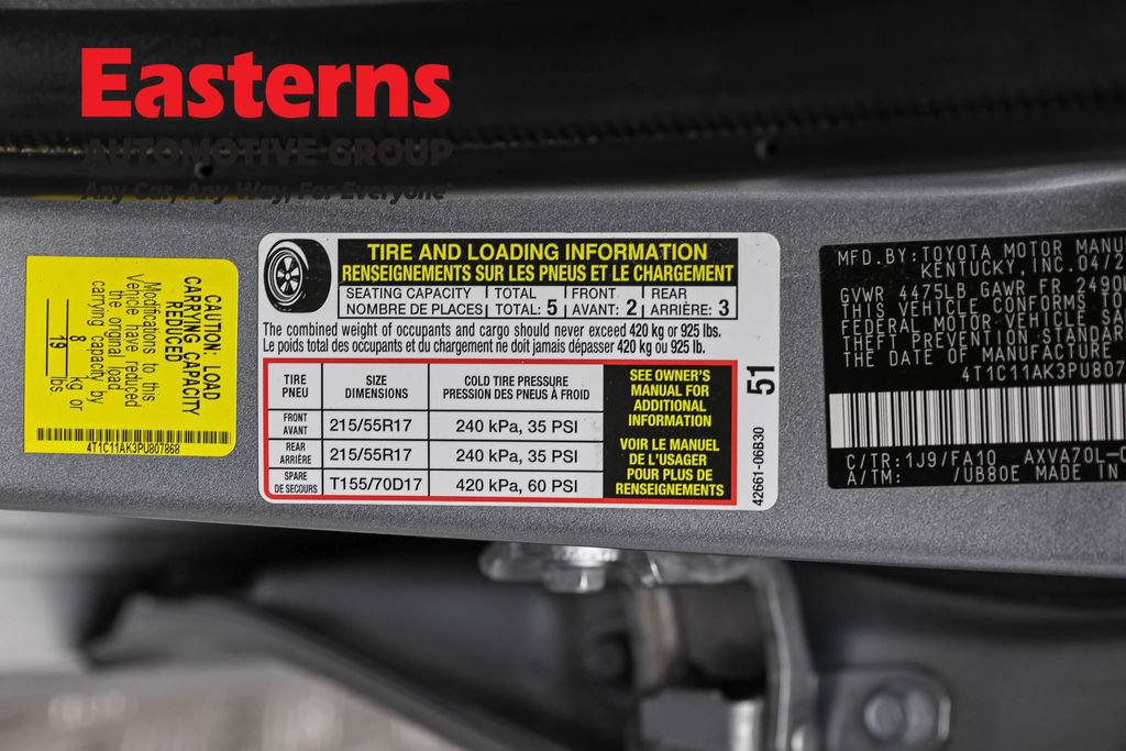 Used 2023 Toyota Camry LE FWD image 37