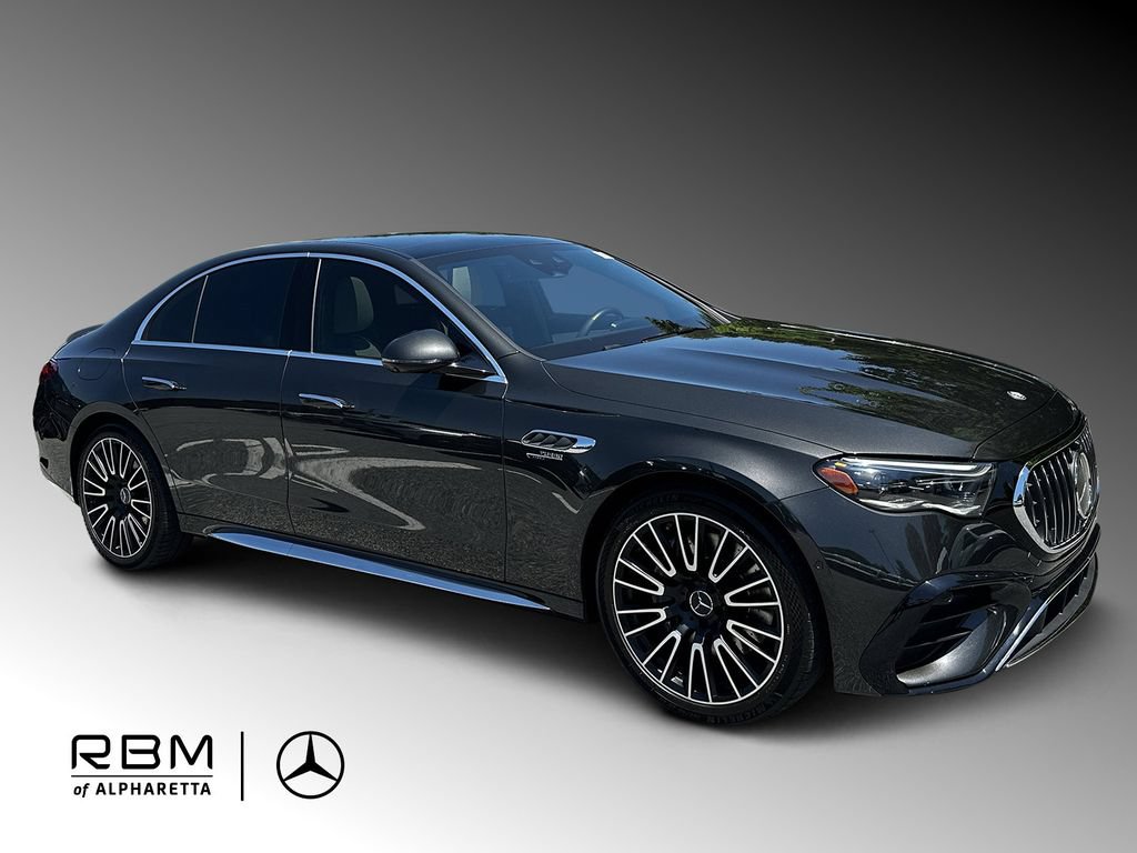 Certified 2025 Mercedes-Benz E 53 AMG e 4MATIC Sedan video 1