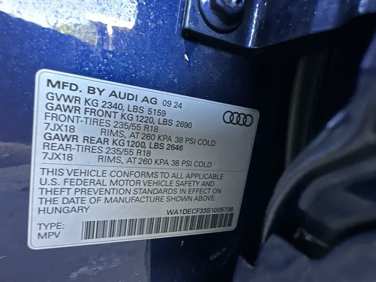 Used 2025 Audi Q3 2.0T Premium AWD/4WD image 29