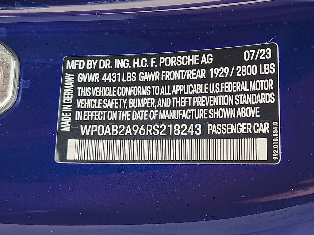 Certified 2024 Porsche 911 Carrera 4 GTS image 27