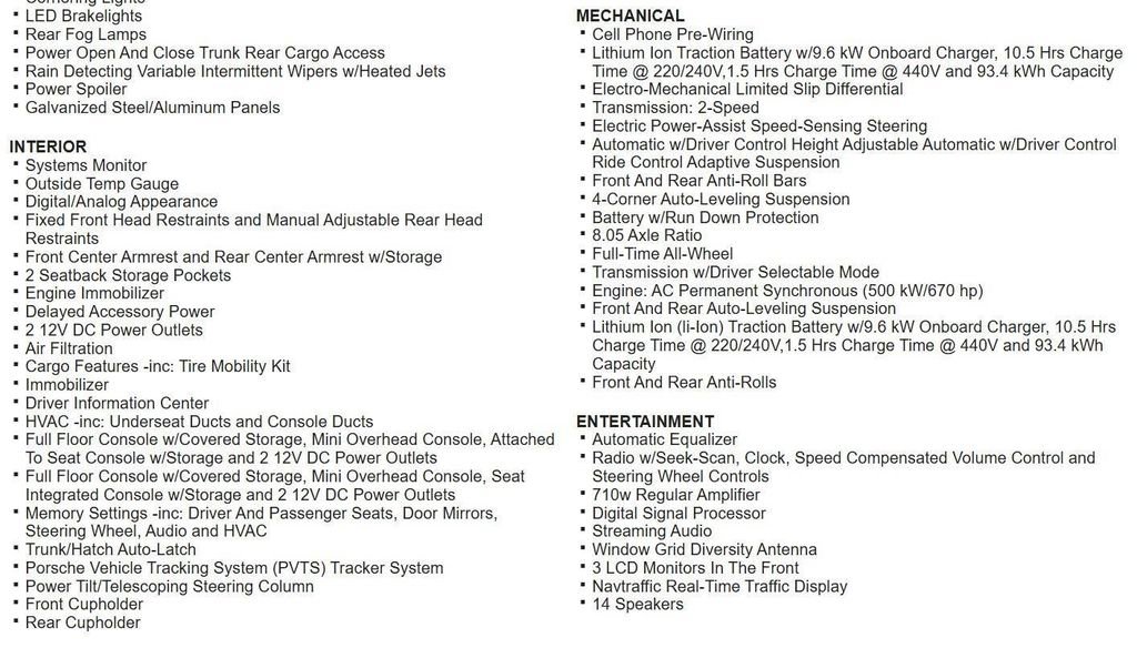 Used 2020 Porsche Taycan Turbo image 19