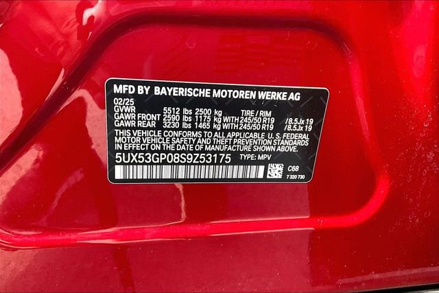 Used 2025 BMW X3 xDrive30i w/ Premium Package image 35