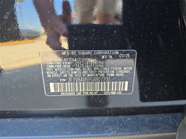 New 2025 Subaru WRX GT image 26