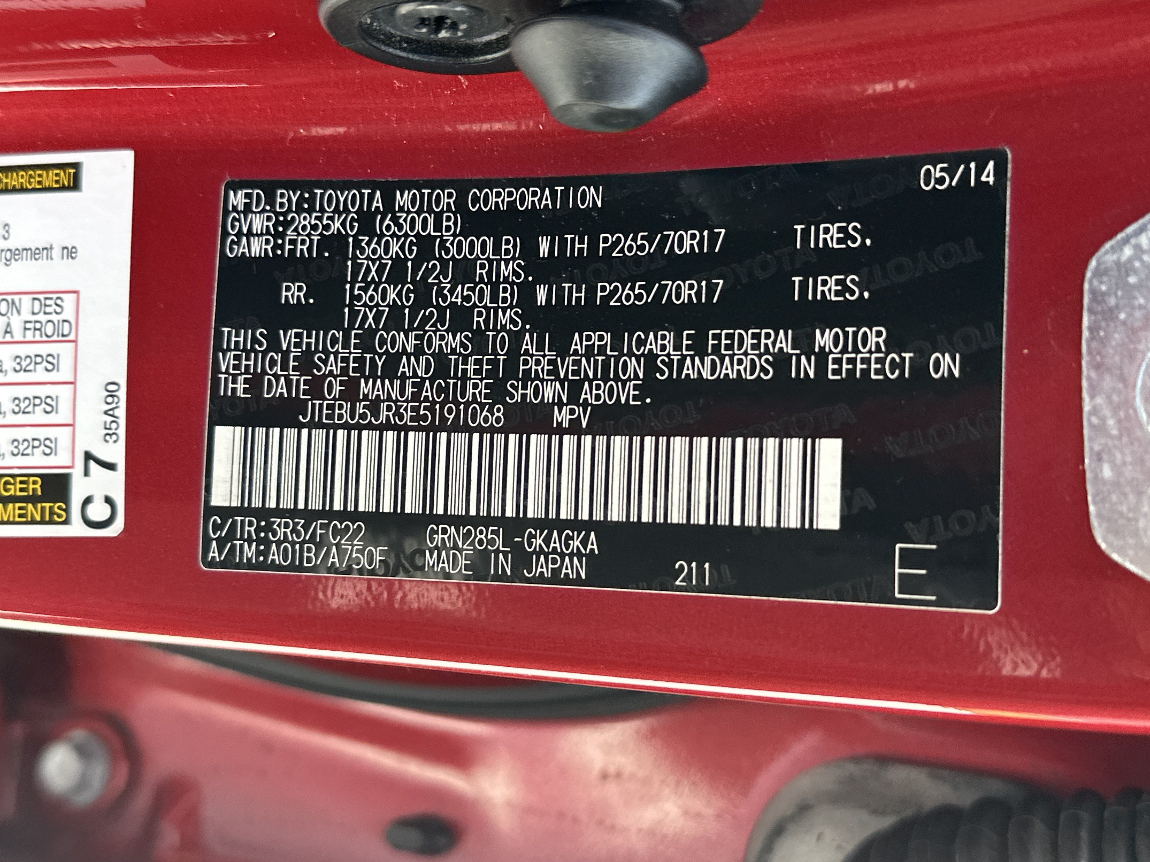 Used 2014 Toyota 4Runner Trail AWD/4WD image 35