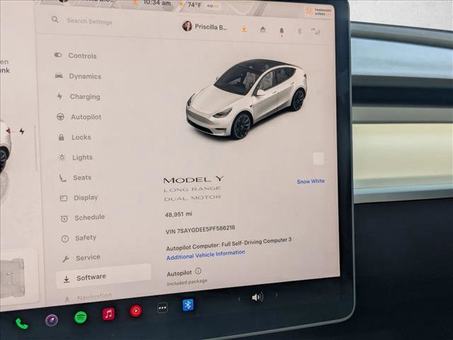 Used 2023 Tesla Model Y Long Range AWD/4WD image 3