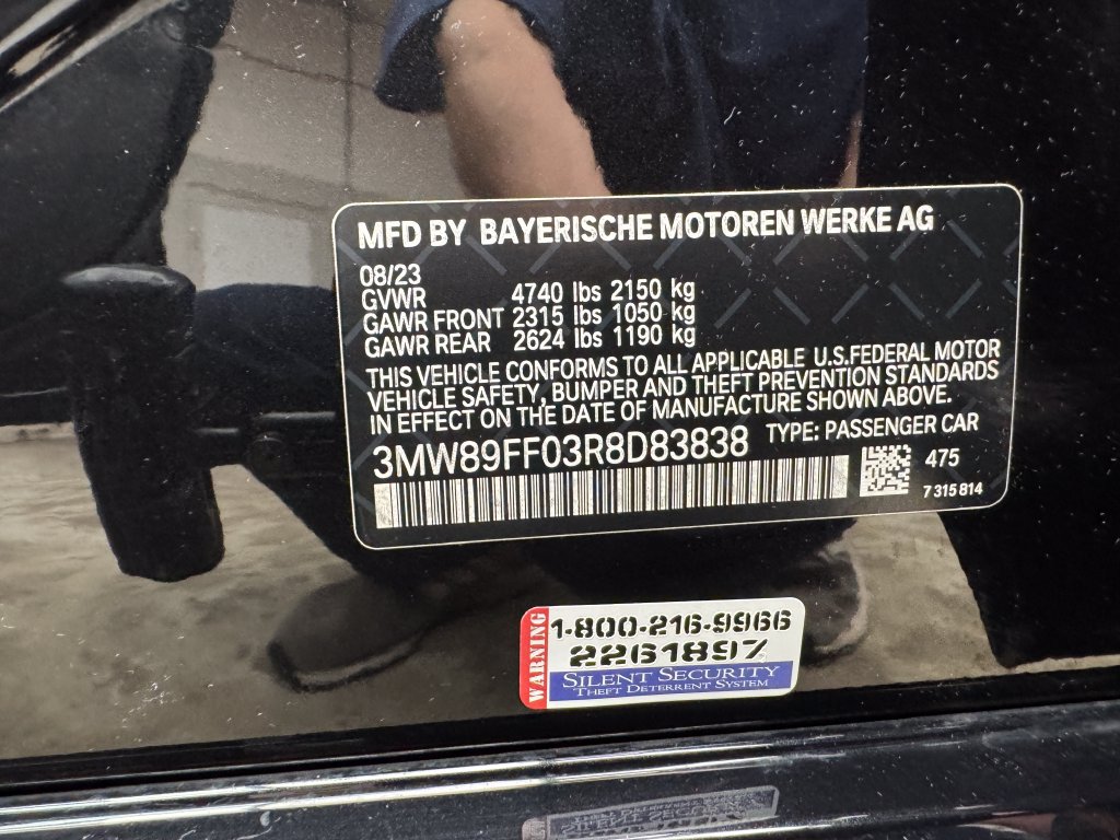 Certified 2024 BMW 330i xDrive Sedan w/ M Sport Package AWD/4WD image 27