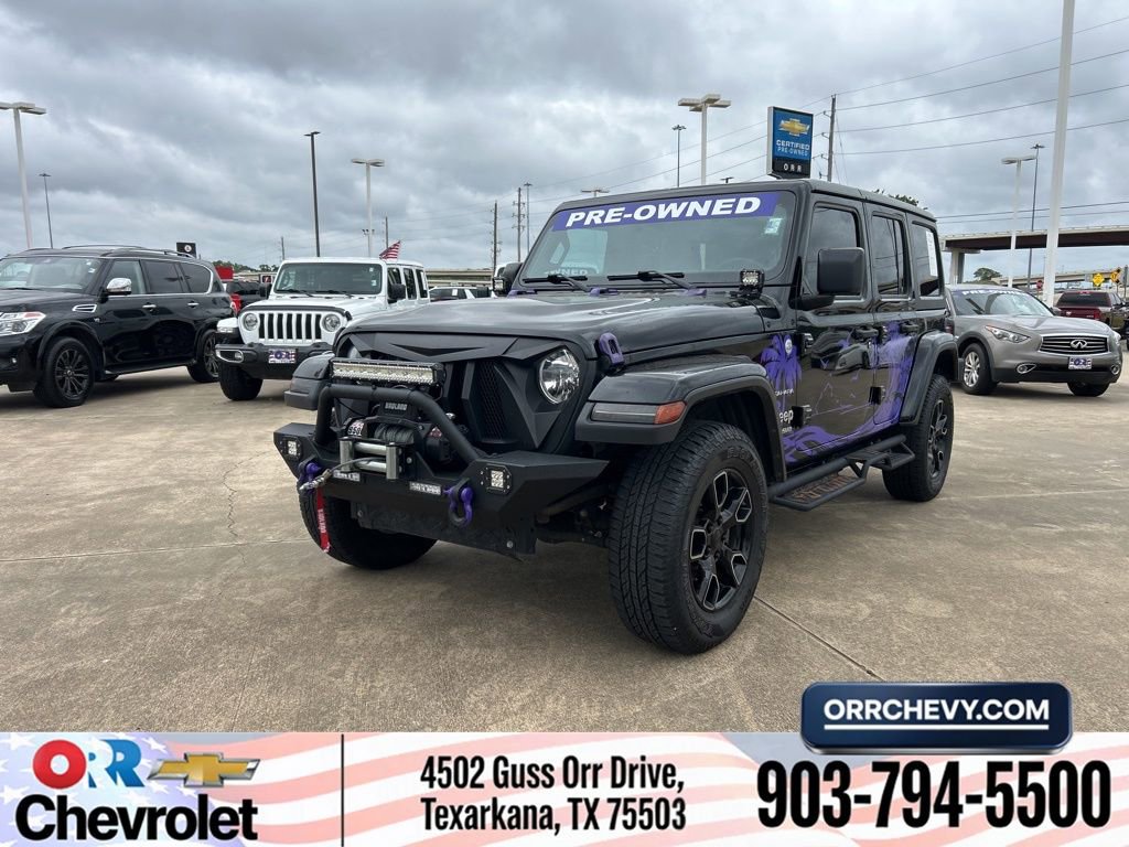 Used 2019 Jeep Wrangler Unlimited Sahara