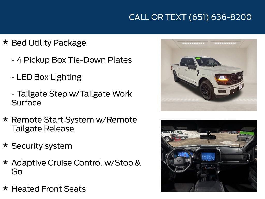 Used 2024 Ford F150 XLT w/ Equipment Group 302A MID image 25