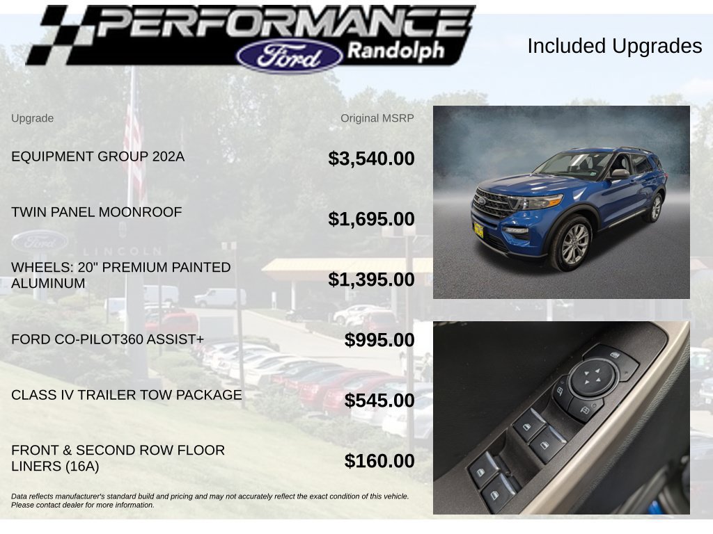Used 2023 Ford Explorer XLT w/ Equipment Group 202A AWD/4WD image 6