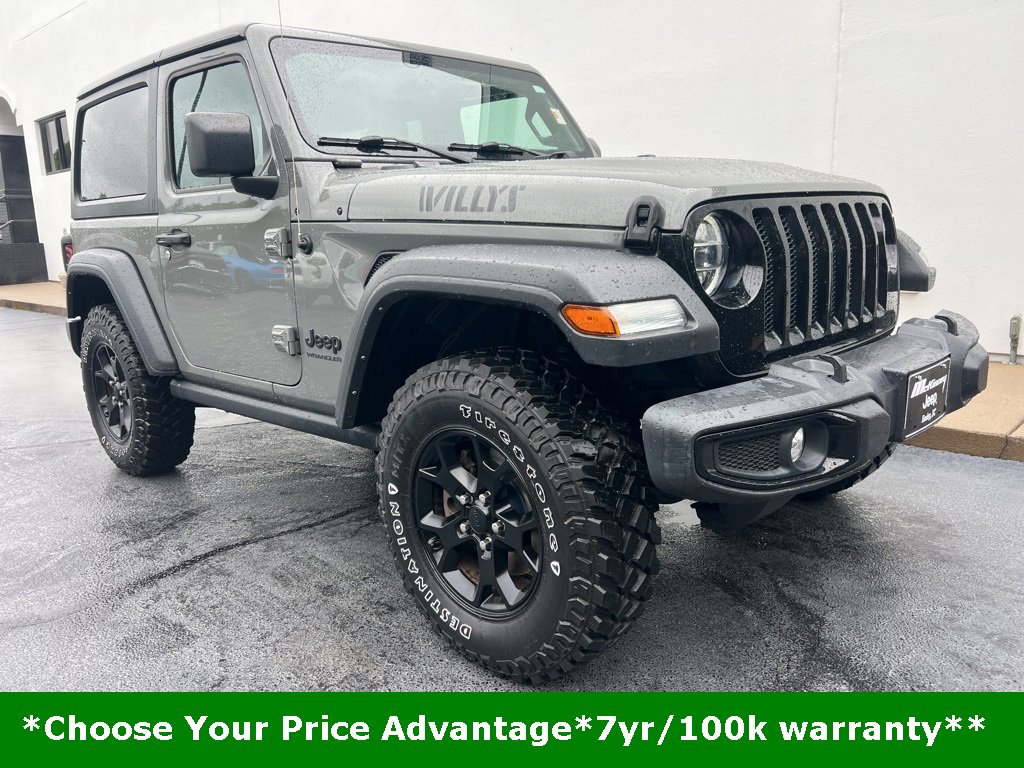 Certified 2021 Jeep Wrangler Willys