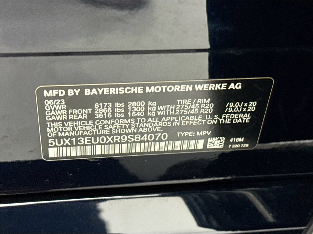 Certified 2024 BMW X5 sDrive40i w/ M Sport Package RWD image 34