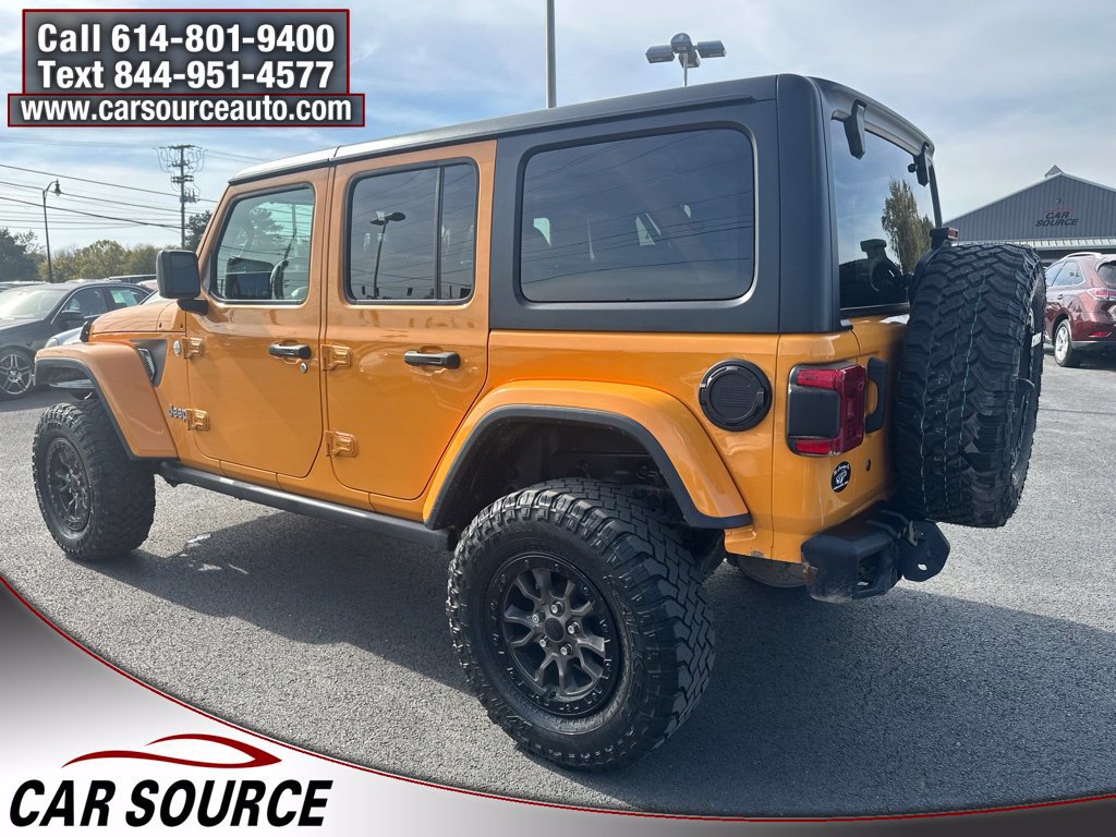 Used 2018 Jeep Wrangler Unlimited Sahara w/ Uconnect 4C Nav & Sound Group AWD/4WD image 5