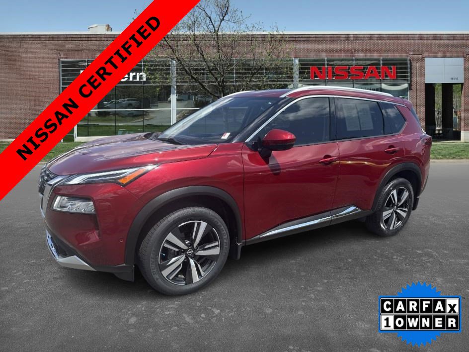 Certified 2022 Nissan Rogue Platinum w/ Head-Up Display Package