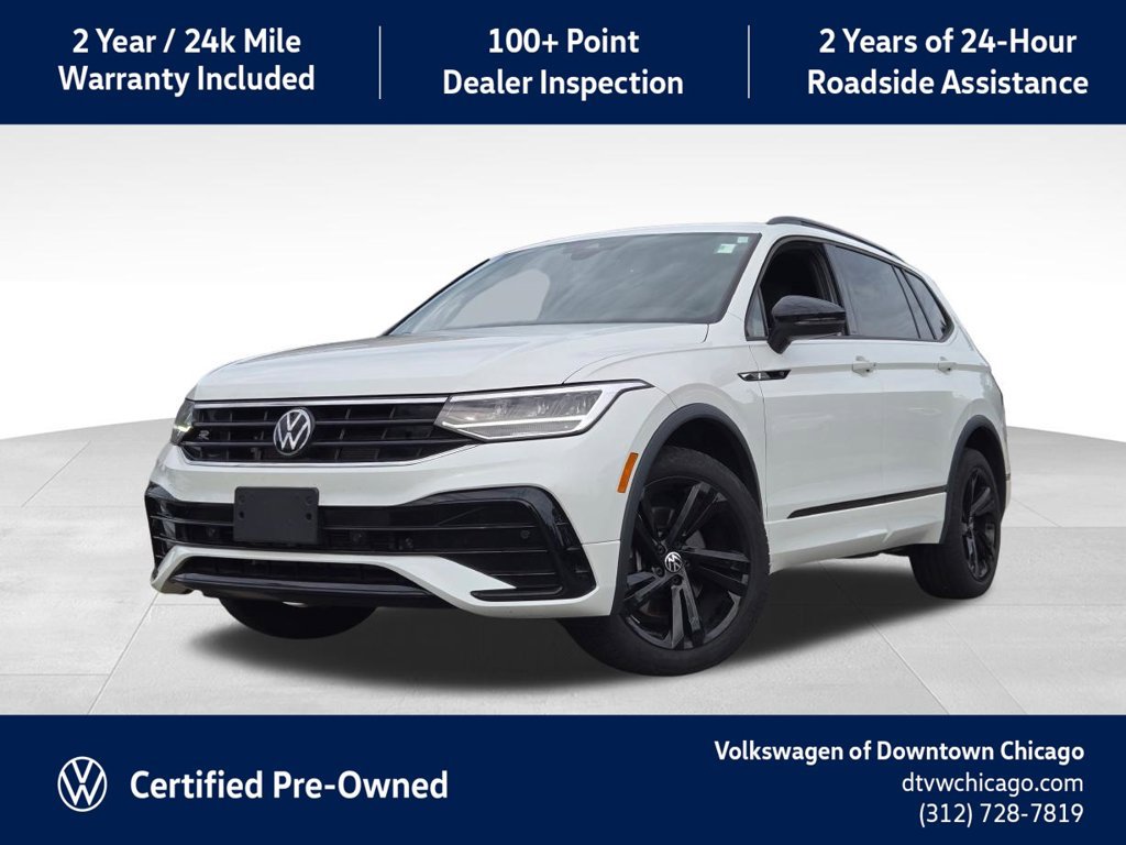 Used 2024 Volkswagen Tiguan SE R-Line w/ MDO Package, Two-Row