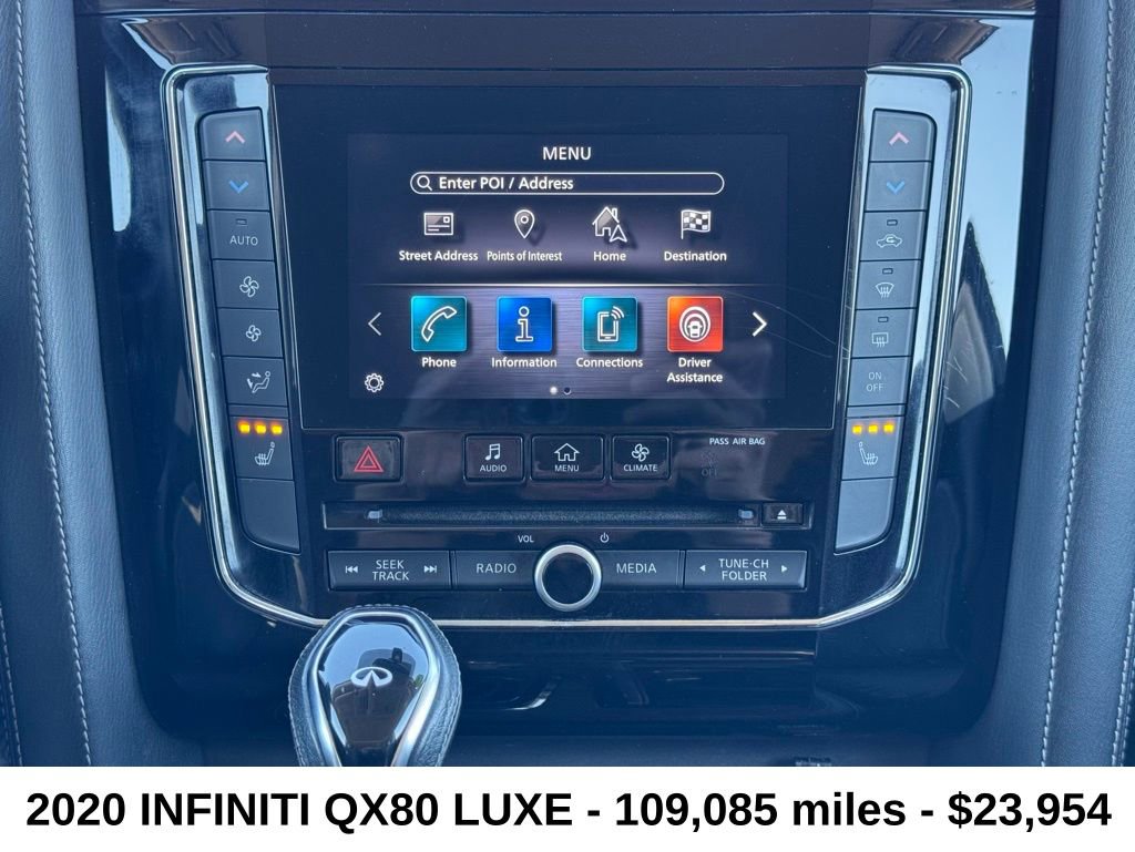 Used 2020 INFINITI QX80 Luxe w/ Proassist Package image 20
