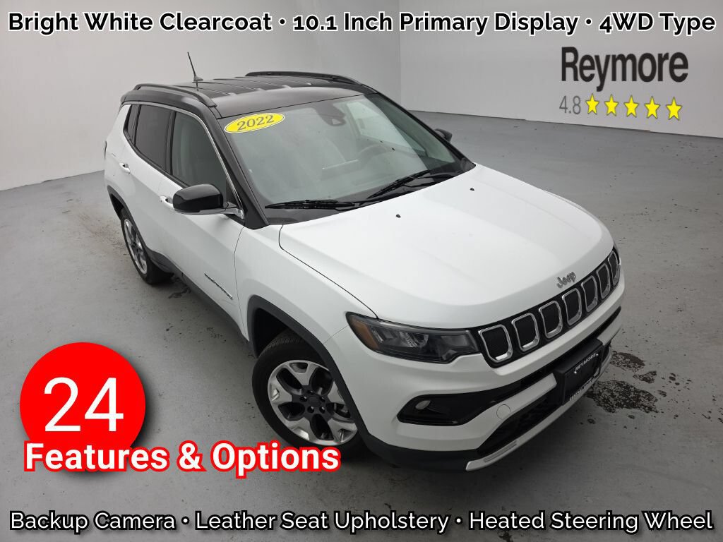 Used 2022 Jeep Compass Limited AWD/4WD image 1