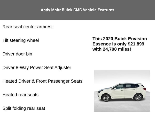 Used 2020 Buick Envision Essence FWD image 12
