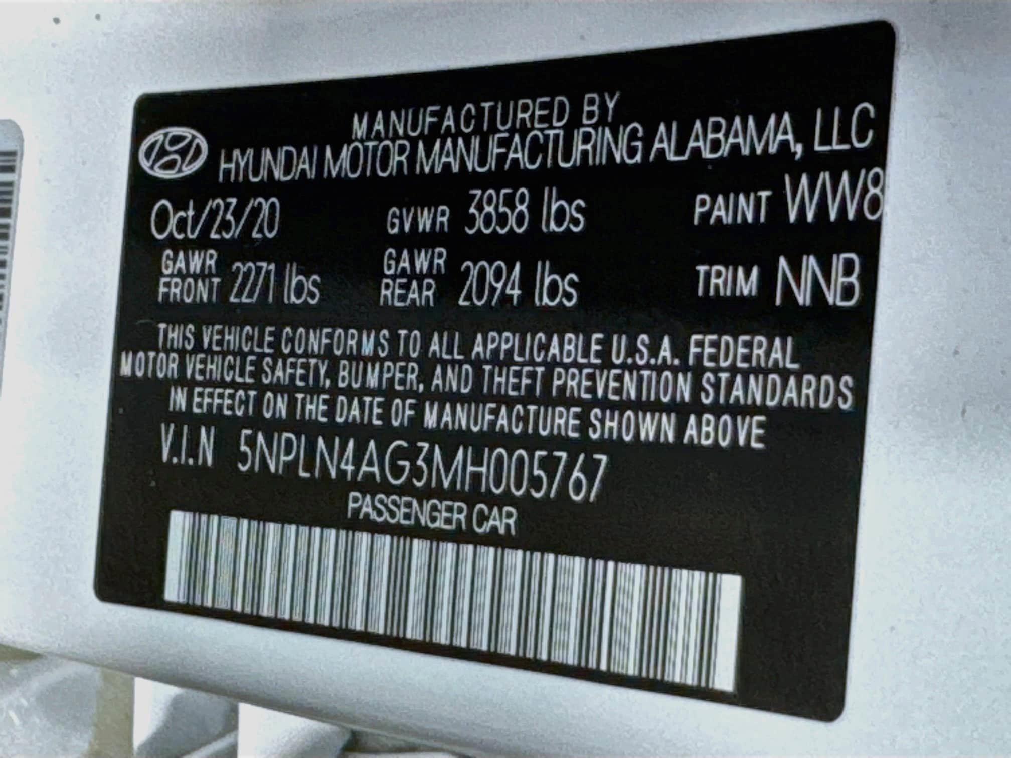 Used 2021 Hyundai Elantra SEL w/ Convenience + Premium Package FWD image 32