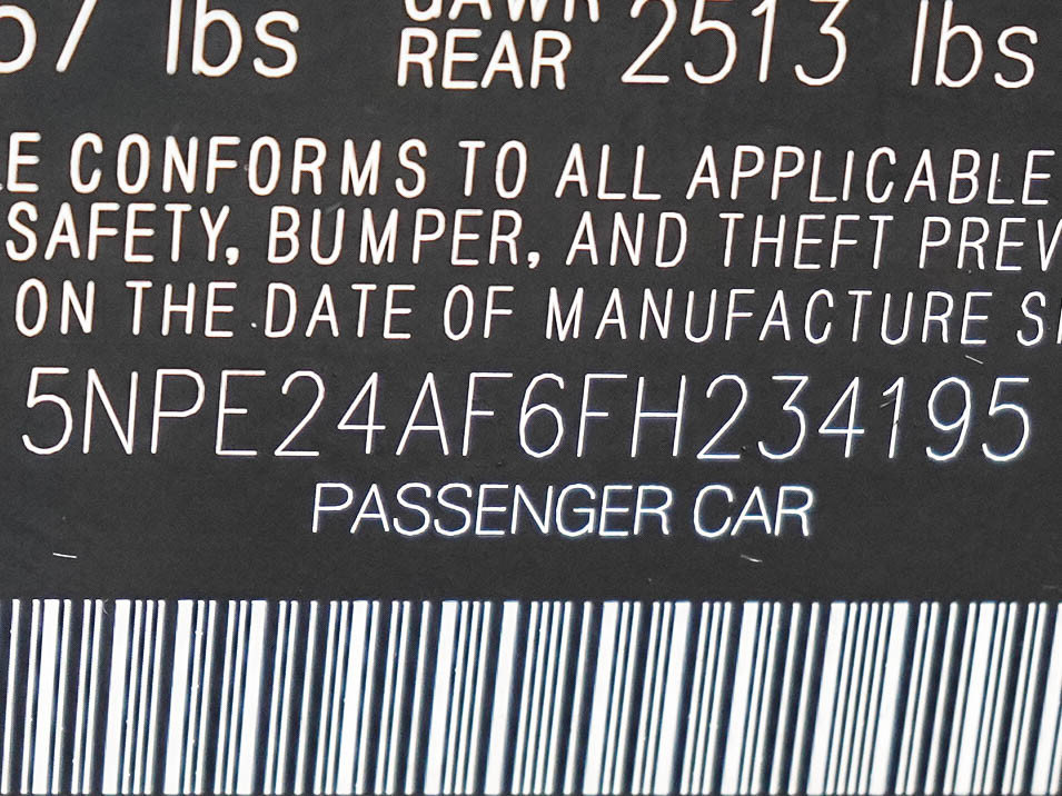 Used 2015 Hyundai Sonata SE w/ Option Group 09 FWD image 27