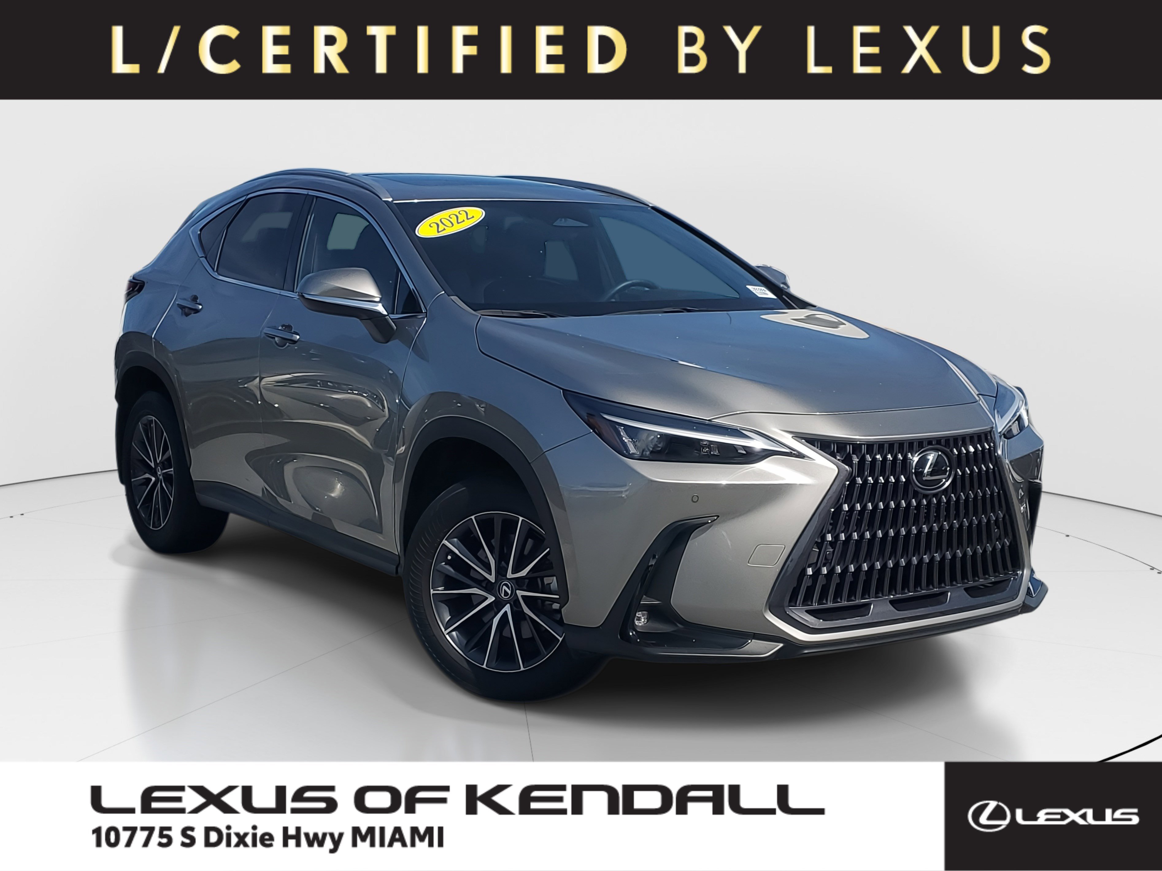 Certified 2022 Lexus NX 250 FWD w/ Premium Package