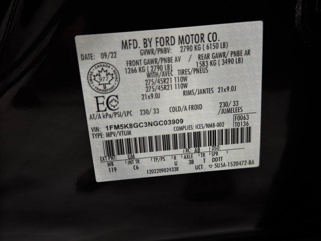 Used 2022 Ford Explorer ST w/ ST Street Pack image 42