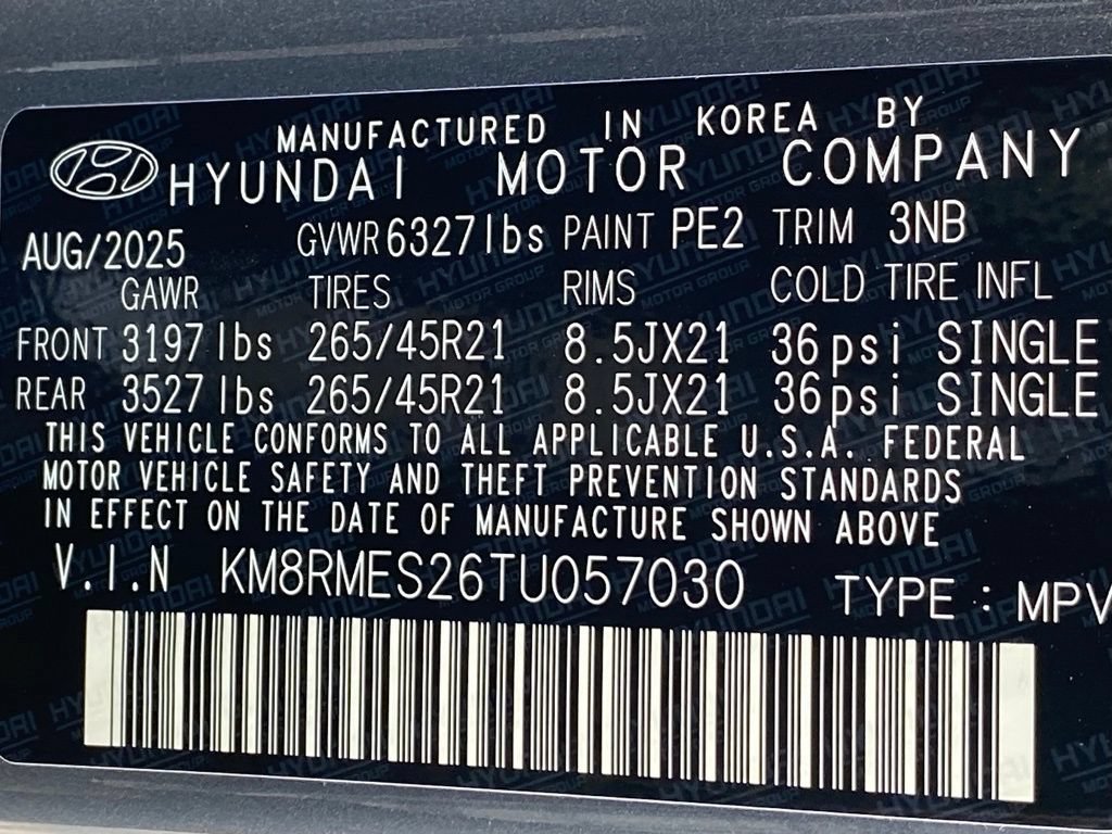 New 2026 Hyundai Palisade Calligraphy AWD/4WD image 43