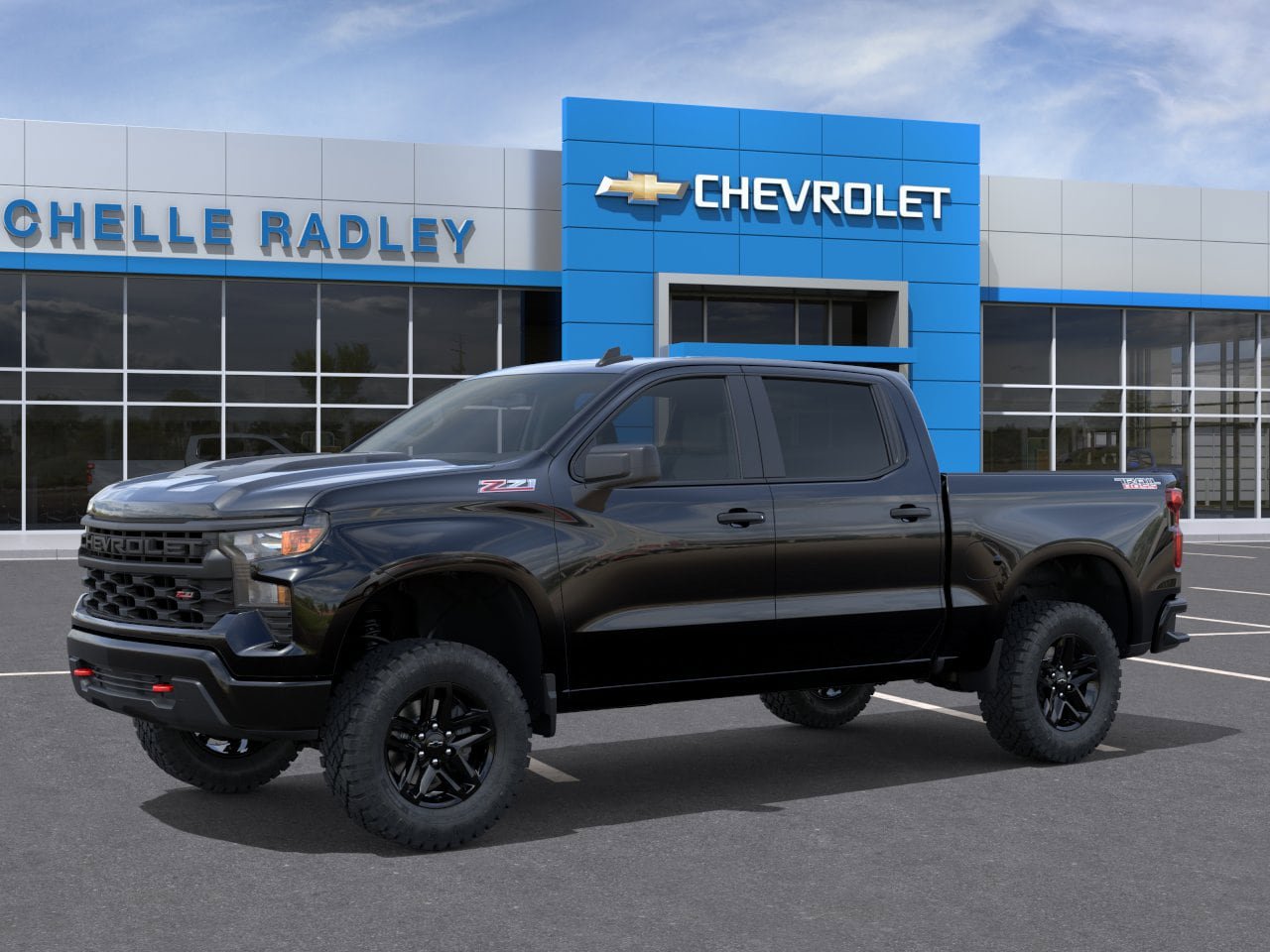 New 2026 Chevrolet Silverado 1500 Custom Trail Boss w/ LPO, Dark Essentials Package AWD/4WD image 2