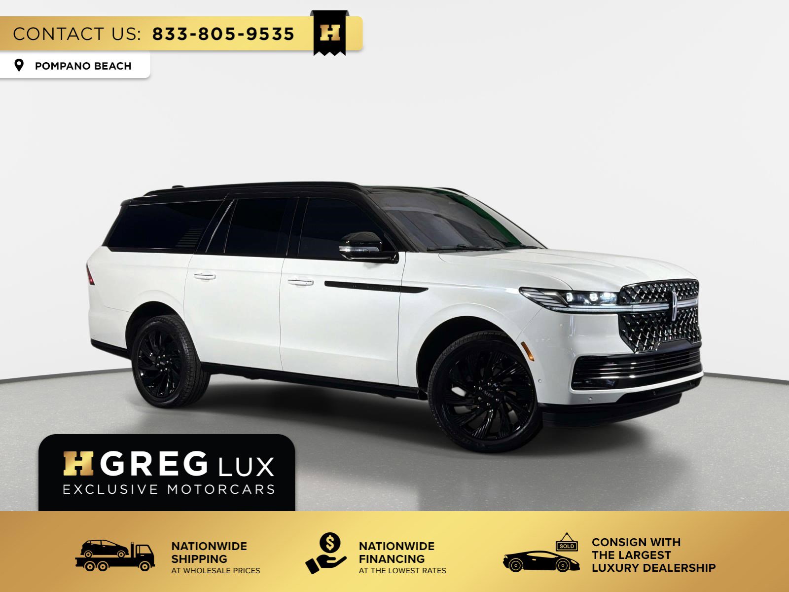 Used 2025 Lincoln Navigator L Reserve w/ Jet Appearance Package AWD/4WD image 1